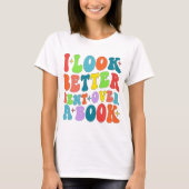 読書好きGroovyの方が好い Tシャツ (正面)