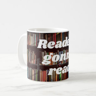 読書好読きの コーヒーマグカップ