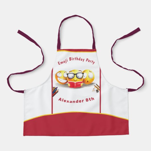 読書好読し エプロン (正面)