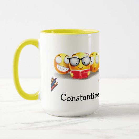 読書好読し マグカップ (左)