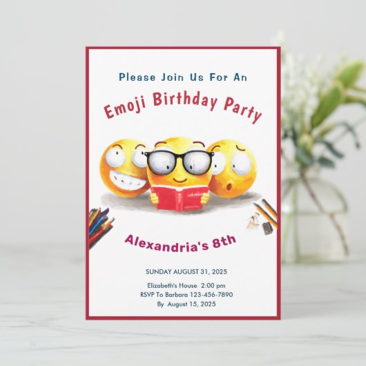 読書好読し 招待状 (スタンド正面)