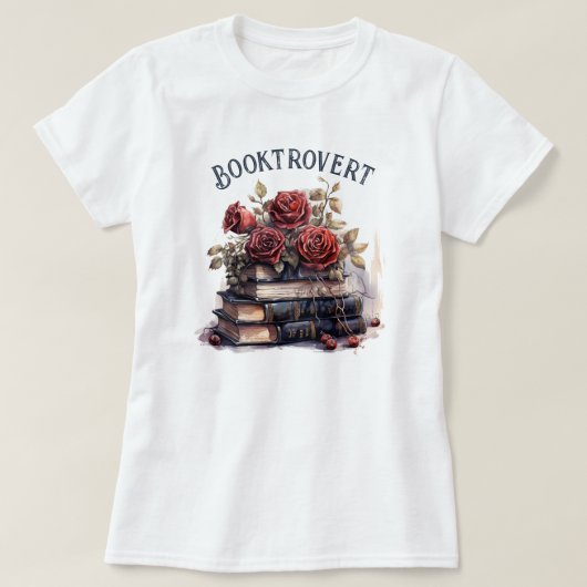 読書家、読書好き Tシャツ (デザイン正面)