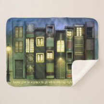 読書愛好家のための居心地の良い毛布