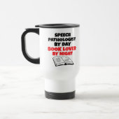 読書愛好家の言語病理医 トラベルマグ (左)