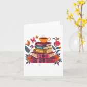 読書愛好家ファンタジードラマ悲劇の微妙な8647スペクトル カード (黄色い花)