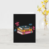 読書愛好家ファンタジードラマ悲劇の微妙な8647スペクトル カード (黄色い花)