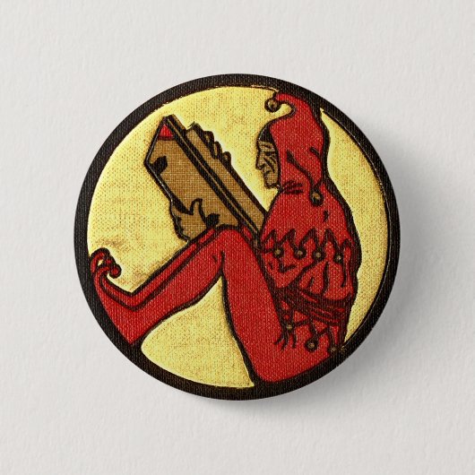 読書格言 缶バッジ (正面)