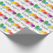 読書毛虫 ラッピングペーパー (角)