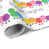 読書毛虫 ラッピングペーパー (ロールコーナー)