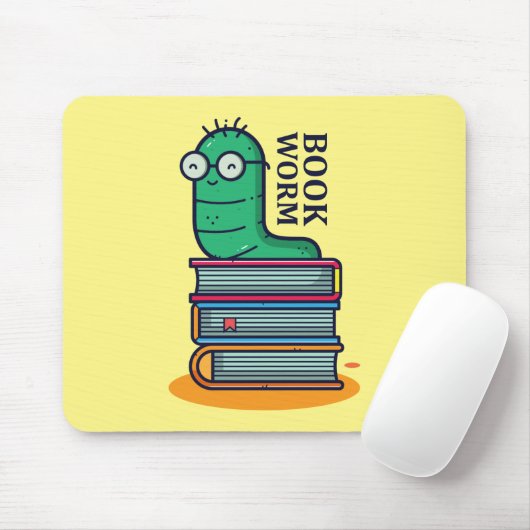 読書狂 マウスパッド (マウス)