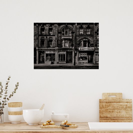 読書破り肉屋 ポスター (キッチン)