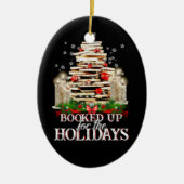 読書者本愛本ワーム セラミックオーナメント (正面)