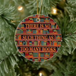 読書者本愛本ワーム セラミックオーナメント