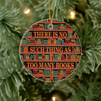 読書者本愛本ワーム セラミックオーナメント