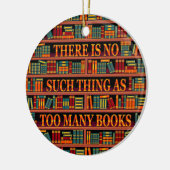 読書者本愛本ワーム セラミックオーナメント (左)