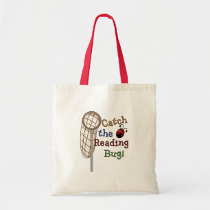 読書虫のTシャツおよびギフトをつかまえて下さい トートバッグ
