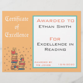 読書賞認定書教師用品