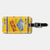 読書鉄道クルセーダーの列車1937年 ラゲッジタグ (正面横)