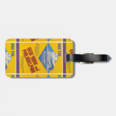 読書鉄道クルセーダーの列車1937年 ラゲッジタグ (裏面横)