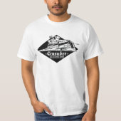 読書鉄道クルセーダーのStreamlinerのTシャツ Tシャツ (正面)