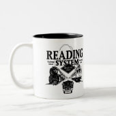 読書鉄道システム1942年 ツートーンマグカップ (左)