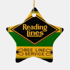 読書鉄道ライン、蜂ラインサービスオーナメント セラミックオーナメント