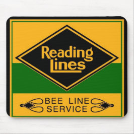 読書鉄道ライン、蜂ラインサービス マウスパッド