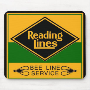 読書鉄道ライン、蜂ラインサービス マウスパッド