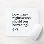 読書67おもしろ英語教師英語好き67ブックラブ マウスパッド (マウス)