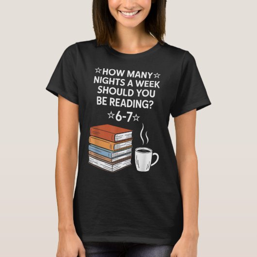 読書67シックスセブン ミーム 英語教師 おもしろい BO Tシャツ (正面)