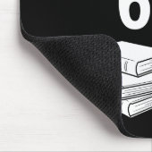 読書67ミーム英語教師おもしろ本好き マウスパッド (コーナー)