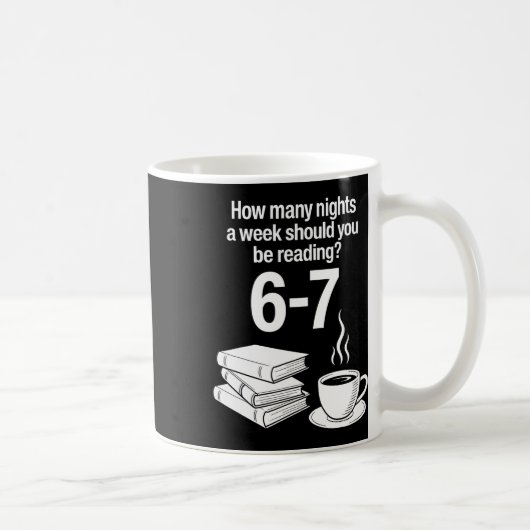 読書67 メモ 英語教師 おもしろい 本好き コーヒーマグカップ (右)