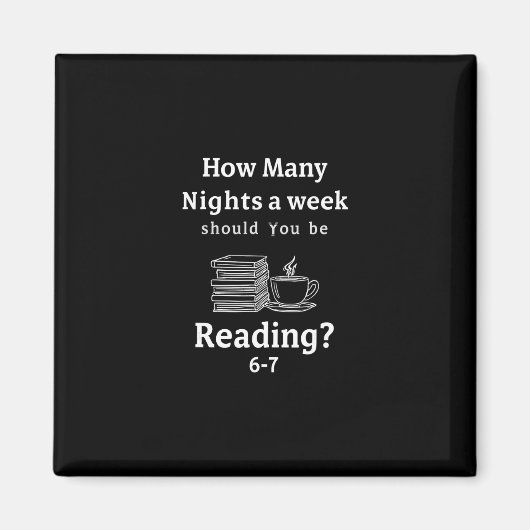 読書67 英語教師 おもしろ 英語 本好き メモ マグネット (正面)