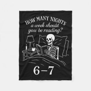 読書67 Meme Englieacher ユーモア 67 読書好き Hu フリースブランケット