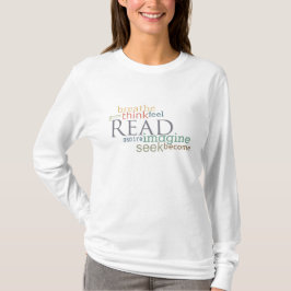 読書、シークは、想像します Tシャツ