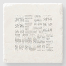 読書 ストーンコースター