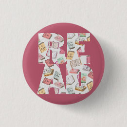 読書(ボタン#1) 缶バッジ