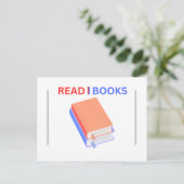 読書 メッセージペーパー ポストカード (スタンド正面)