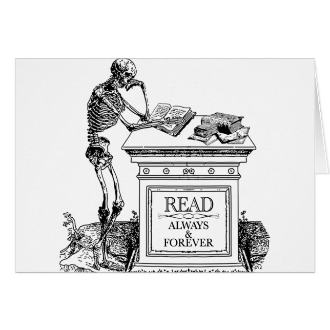 読書: 常にそして永久に (正面横)