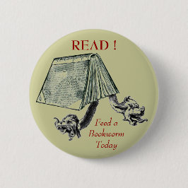 読書! 缶バッジ