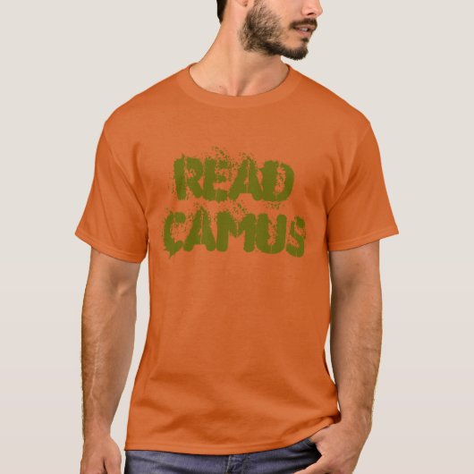 "読書Camus"のTシャツ Tシャツ (正面)