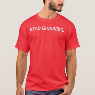 読書GINSBERG. Tシャツ