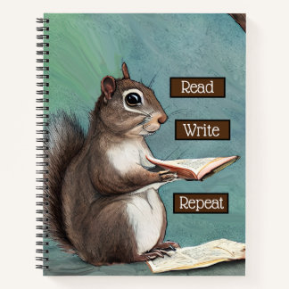 読書Repeat Squirrel読's a Book ノートブック