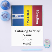 読書s flyerカスタマイズ可能 チラシ (シングル)