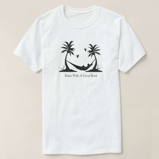 読書Tシャツ Tシャツ (デザイン正面)