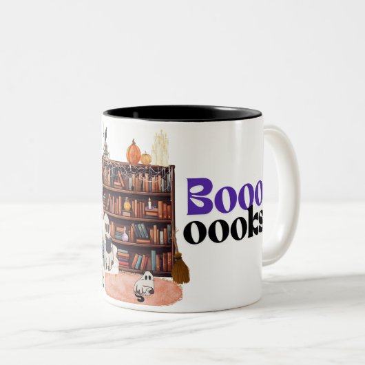 読本の不気味先生 ツートーンマグカップ (正面右)