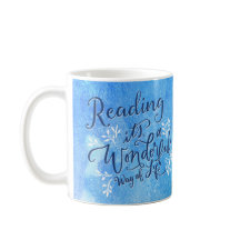 読本の司書の青いタイポグラフィの引用文