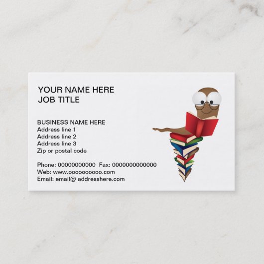 読本の名刺 名刺 (正面)