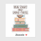 読本飲みコーヒーシール シール (シート)