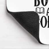 読猫の絵本とコーヒー マウスパッド (コーナー)